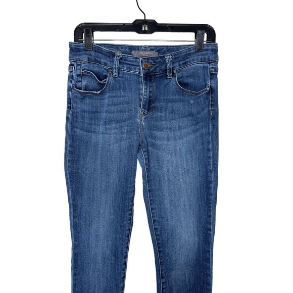 The Limited Denim Jeans Women’s 8R Medium Wash Straight Leg Stretch - Picture 2 of 12